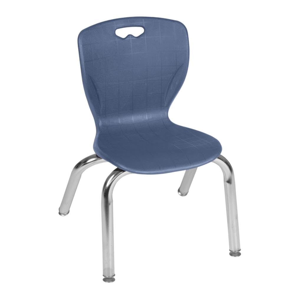 Square Mobile Table with 4 Stack Chairs Q30713