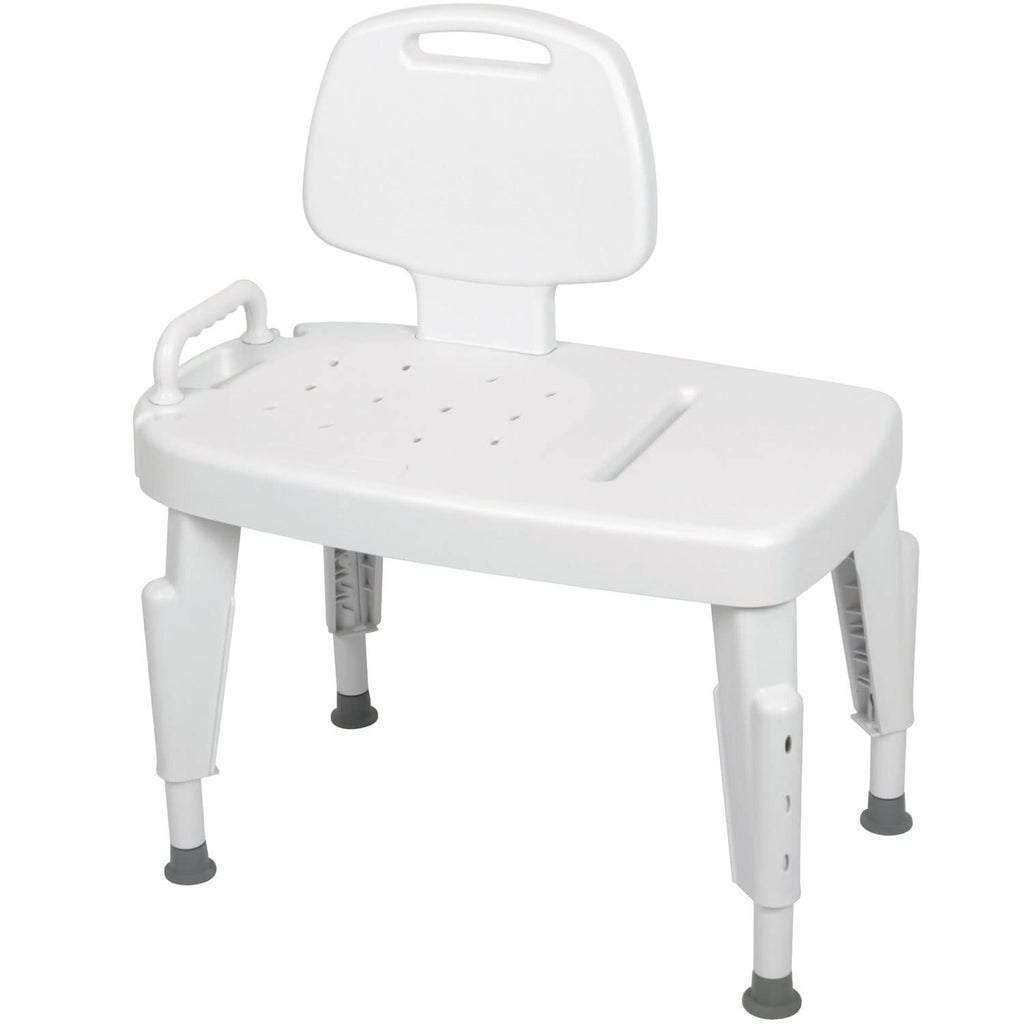 Universal Transfer Bench for Bathtubs & Showers, 350lb Weight Capacity, Adjustable Legs H9652