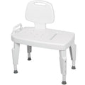 Universal Transfer Bench for Bathtubs & Showers, 350lb Weight Capacity, Adjustable Legs H9652