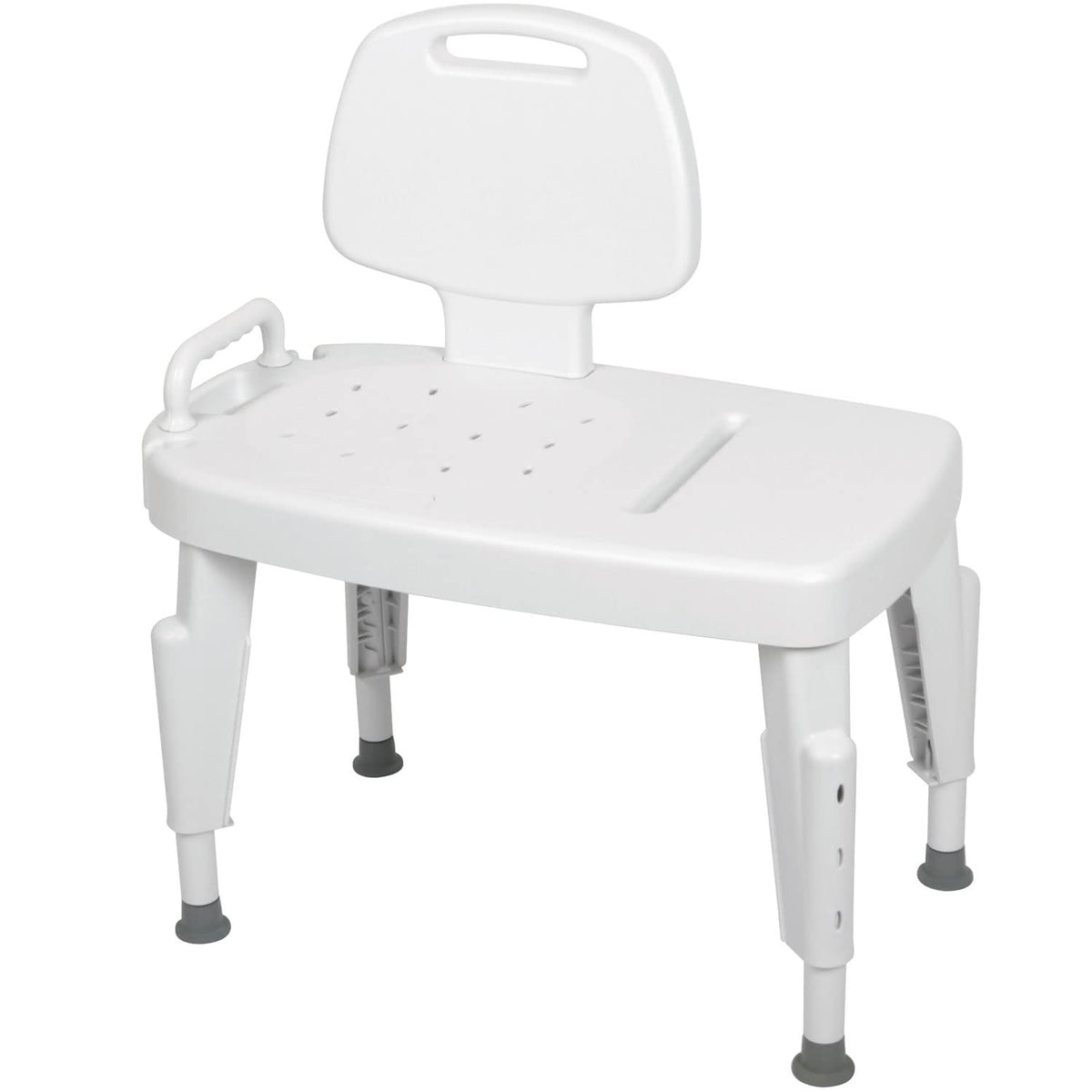 Universal Transfer Bench for Bathtubs & Showers, 350lb Weight Capacity, Adjustable Legs H9652