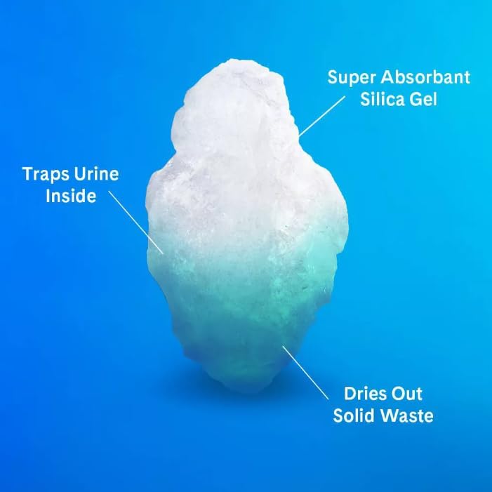 10 lb Unscented Silica Gel Cat Litter V70925