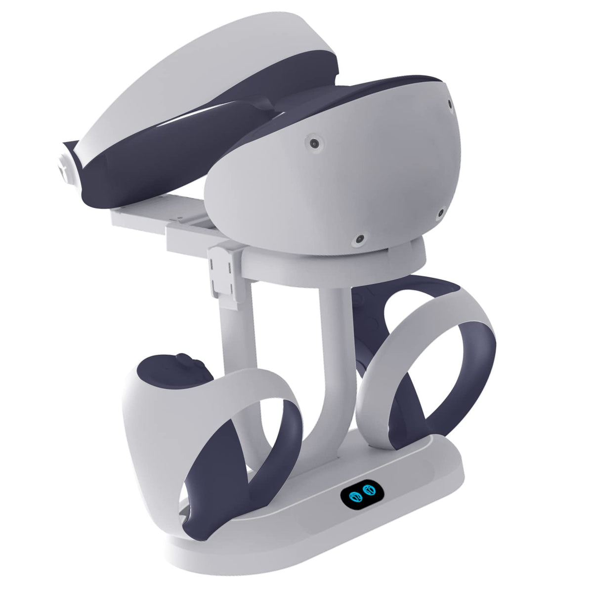 White Charging Station with Display Stand W673697