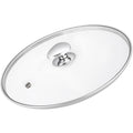 14 Inch Clear Tempered Glass Lid with Vent R795