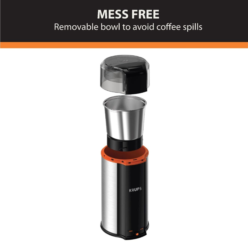Silver 12 Cups Plastic and Stainless Steel Coffee Grinder Z6227