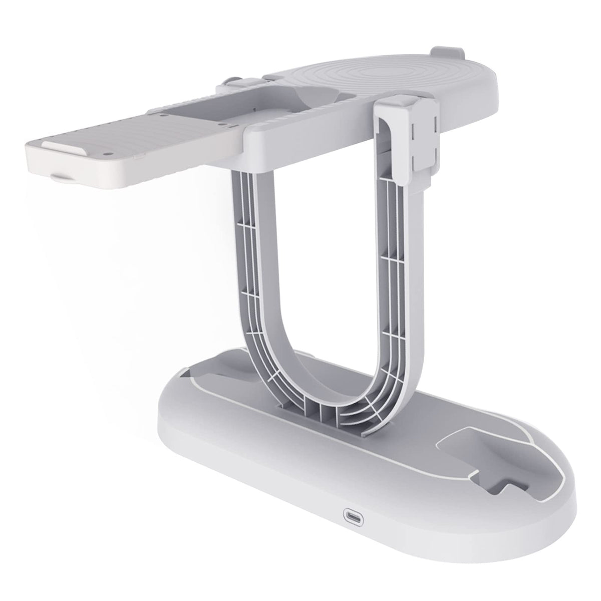 White Charging Station with Display Stand W673697