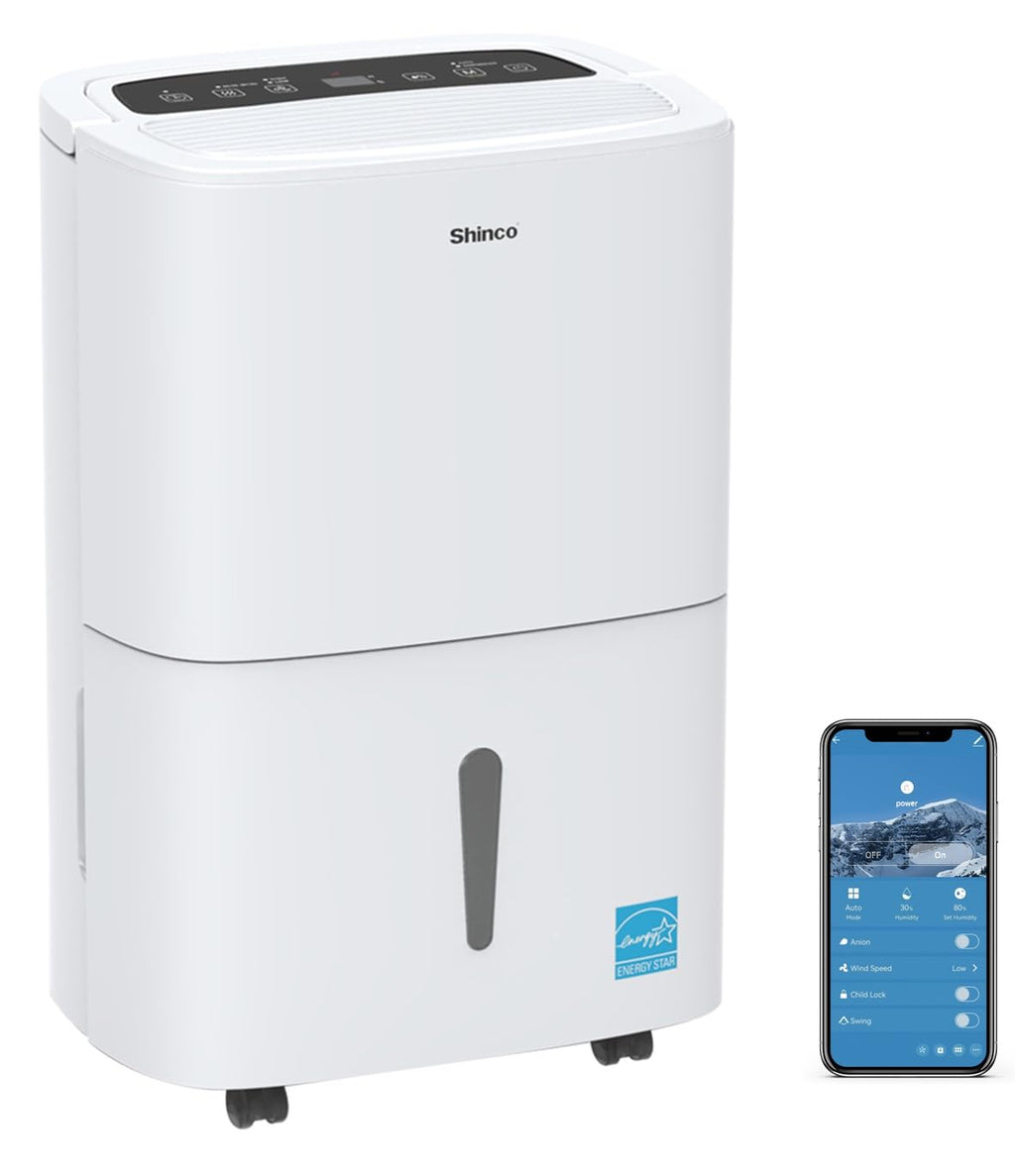 6,000 Sq.Ft Energy Star Dehumidifier with WIFI W987464