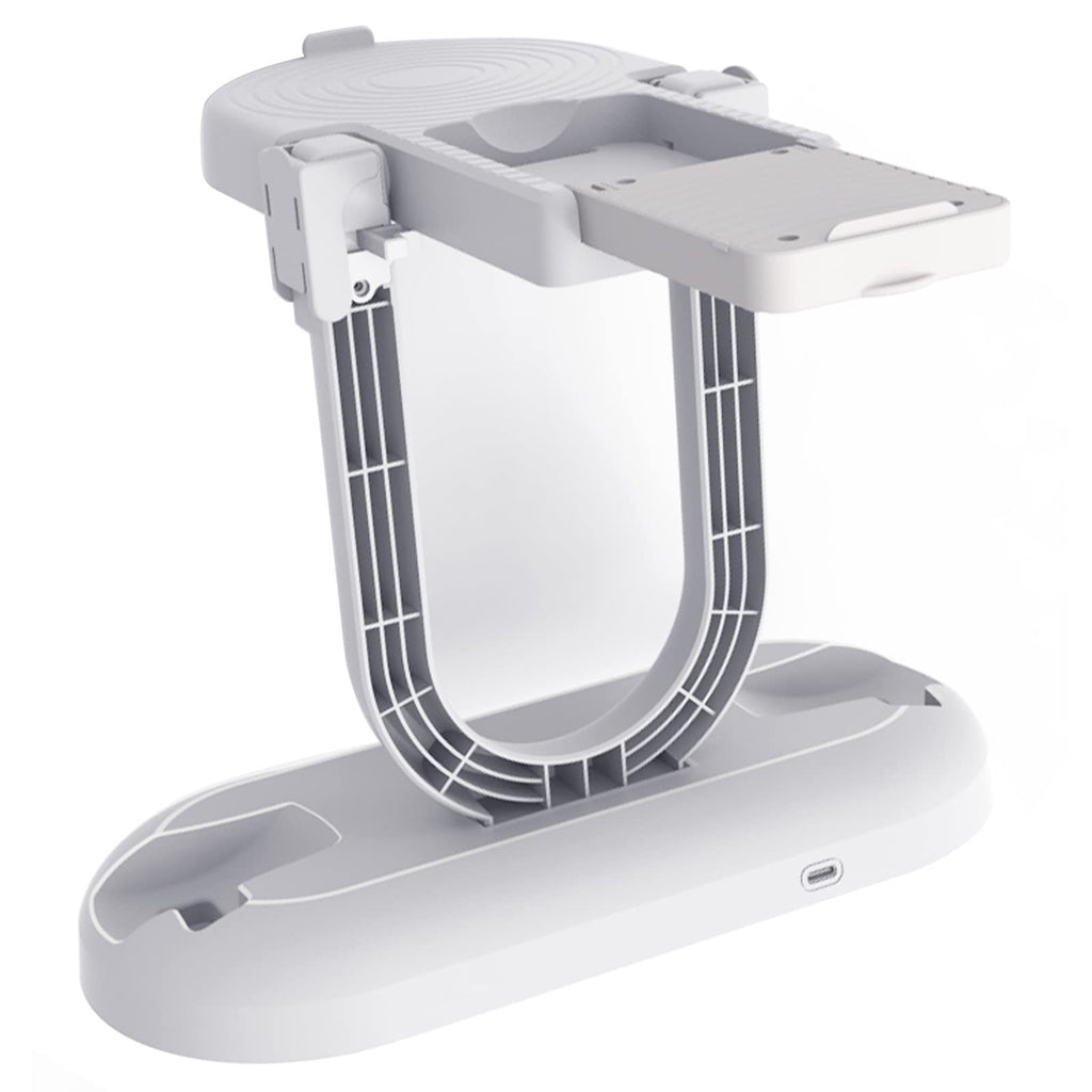 White Charging Station with Display Stand W673697