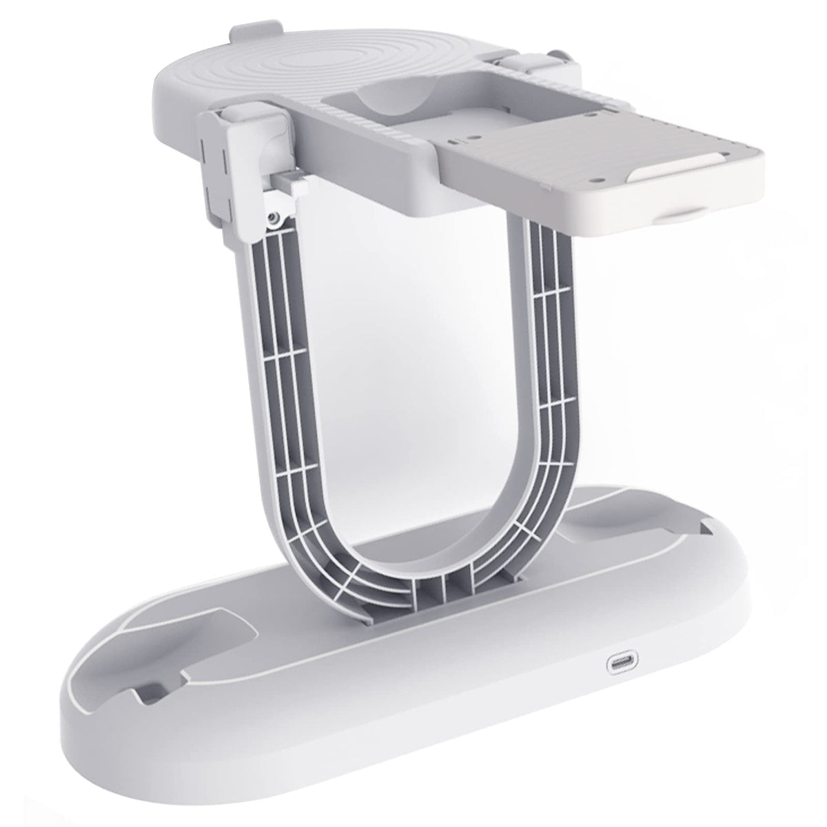 White Charging Station with Display Stand W673697