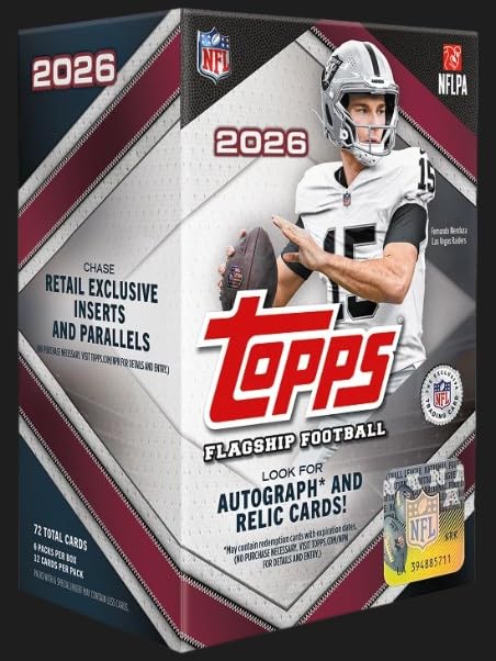 ToppsFlagship Football Card Blaster Box O7693