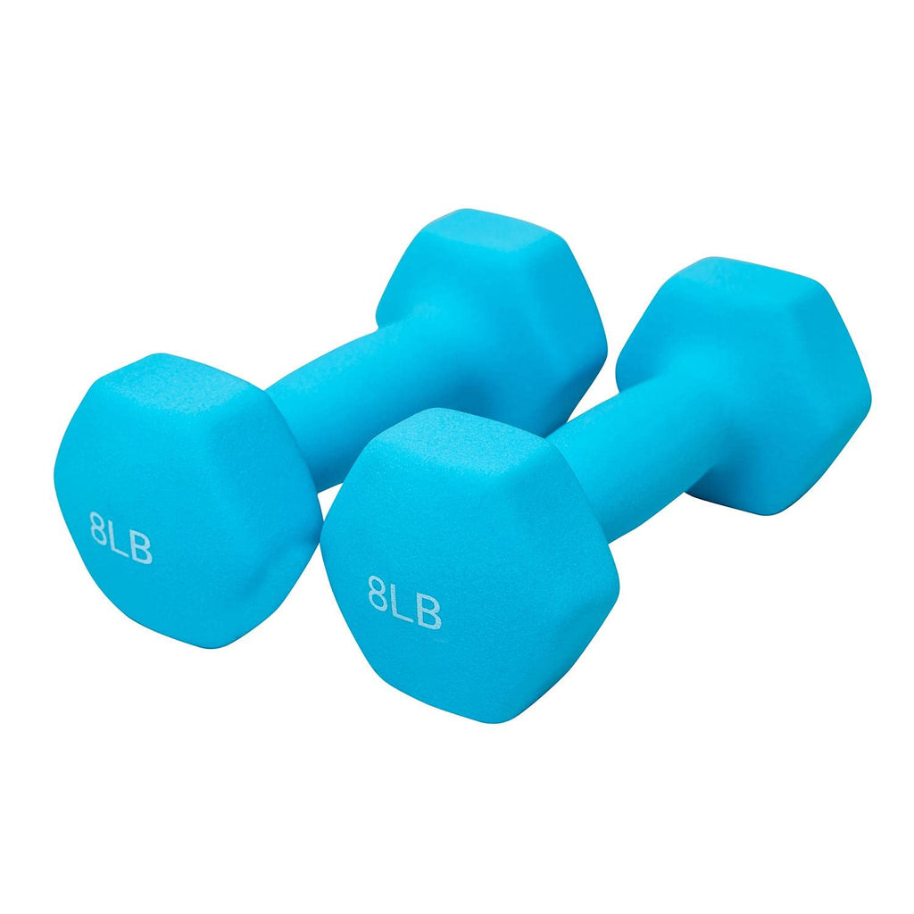 Neoprene Dumbbell Hand Weights Set of 2 J193
