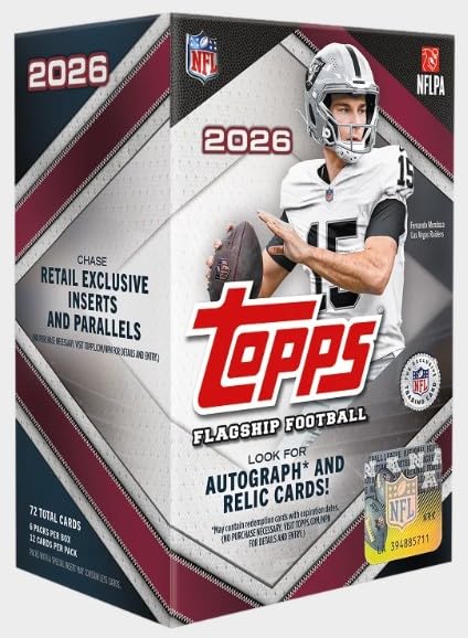 ToppsFlagship Football Card Blaster Box O7693