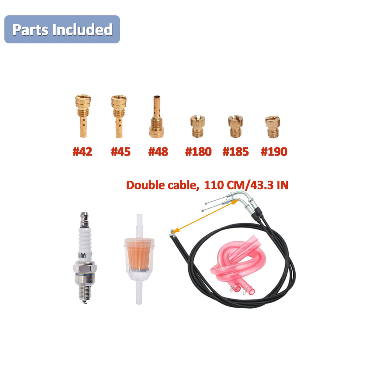 Carburetor & Throttle Cable U302178