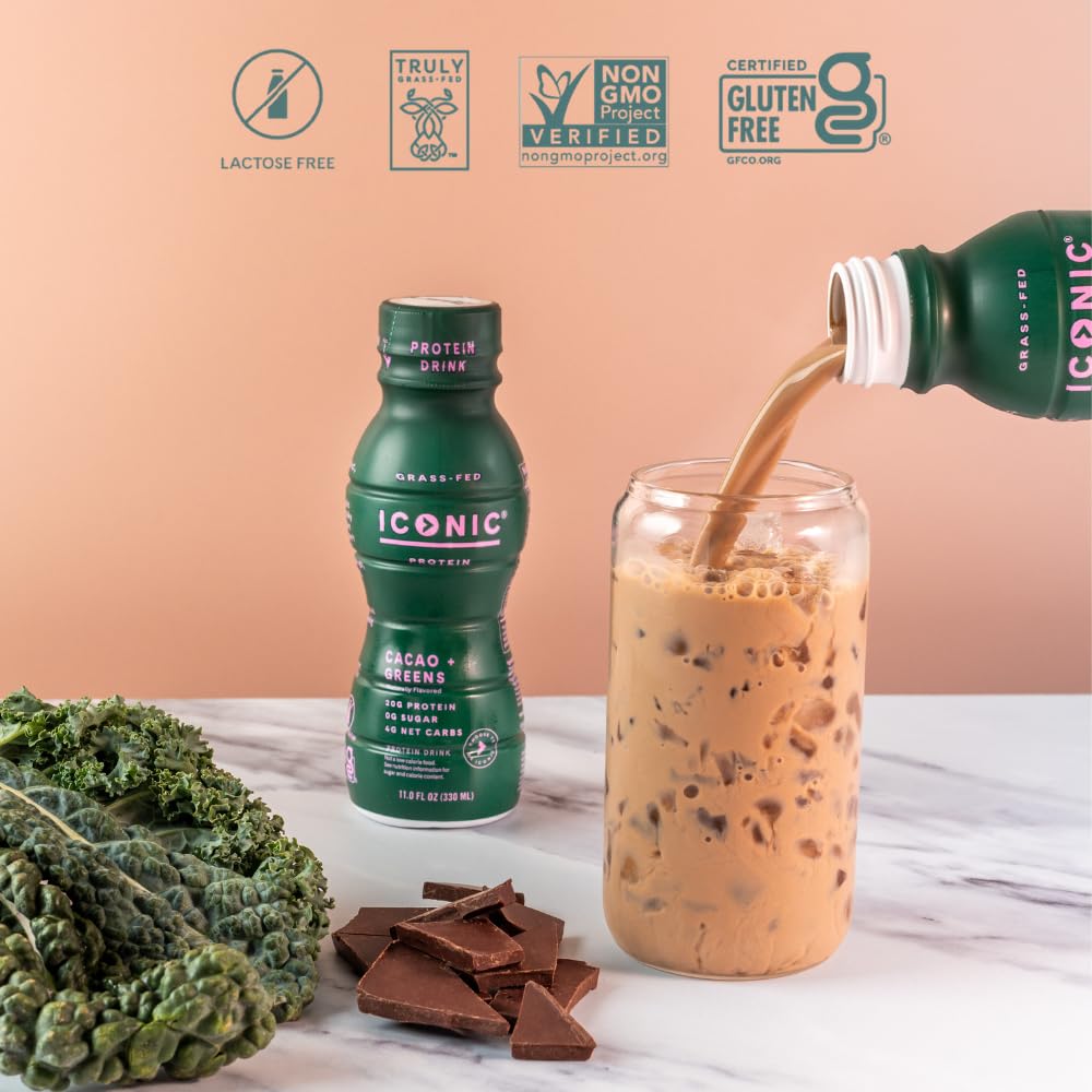 Cacao + Greens Protein Shake 12 Pack I807587