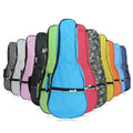 Waterproof Colorful Ukulele Case Bag with Storage 21in A6307