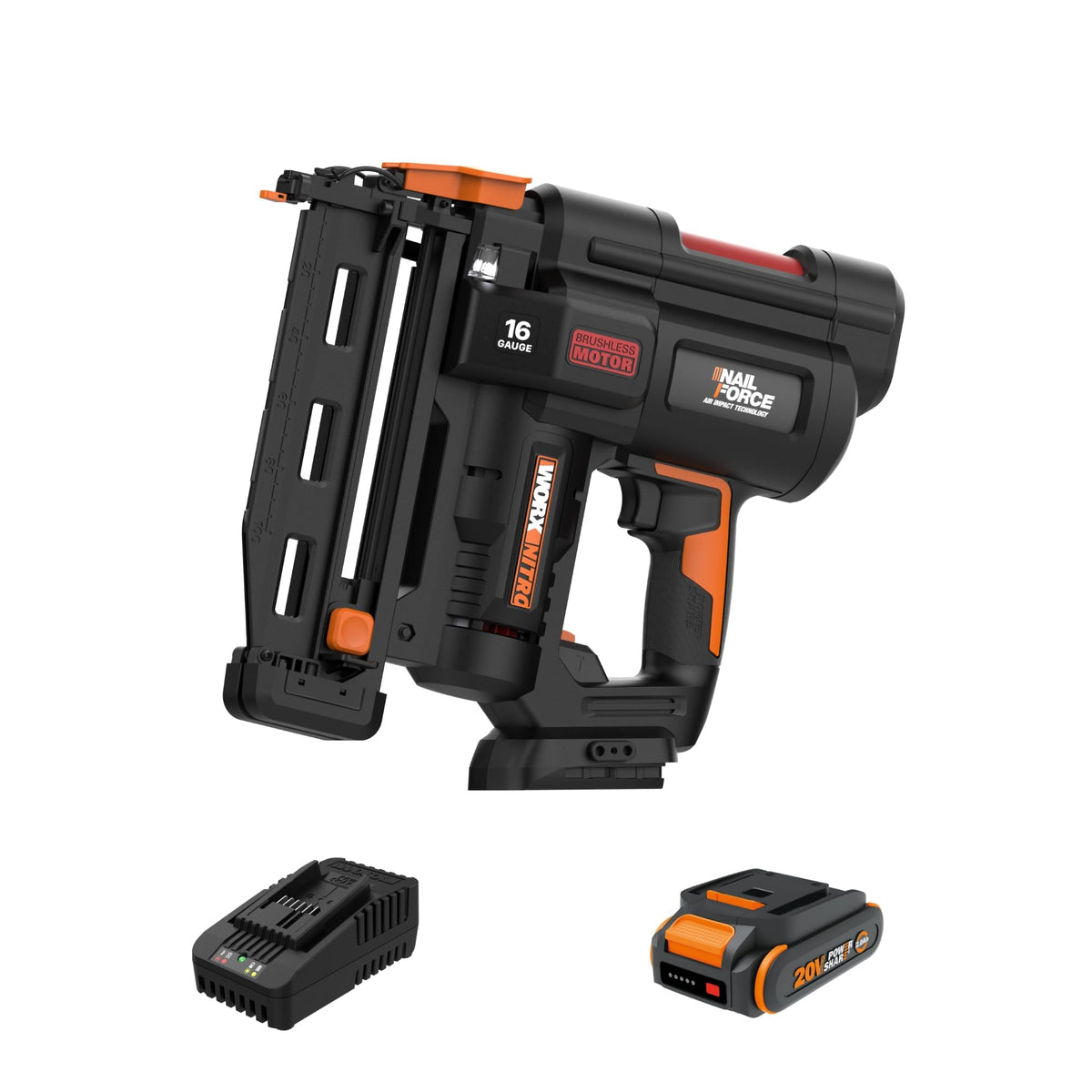 20V 16GA Cordless Finish Nailer P956