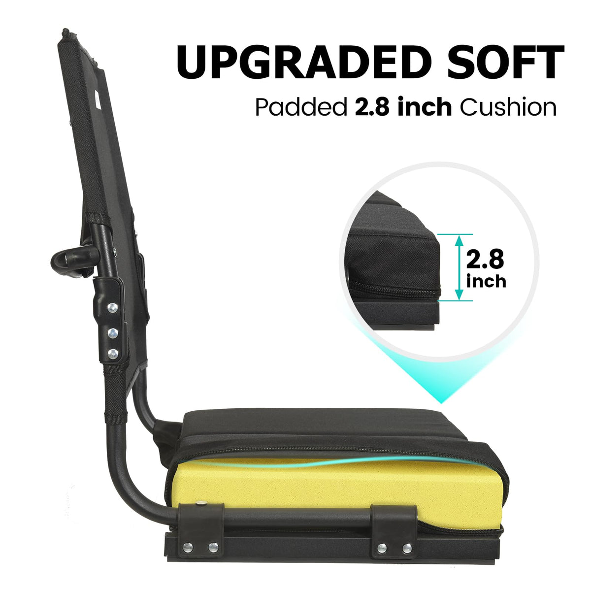 Portable Folding Stadium Seat with High Back D241