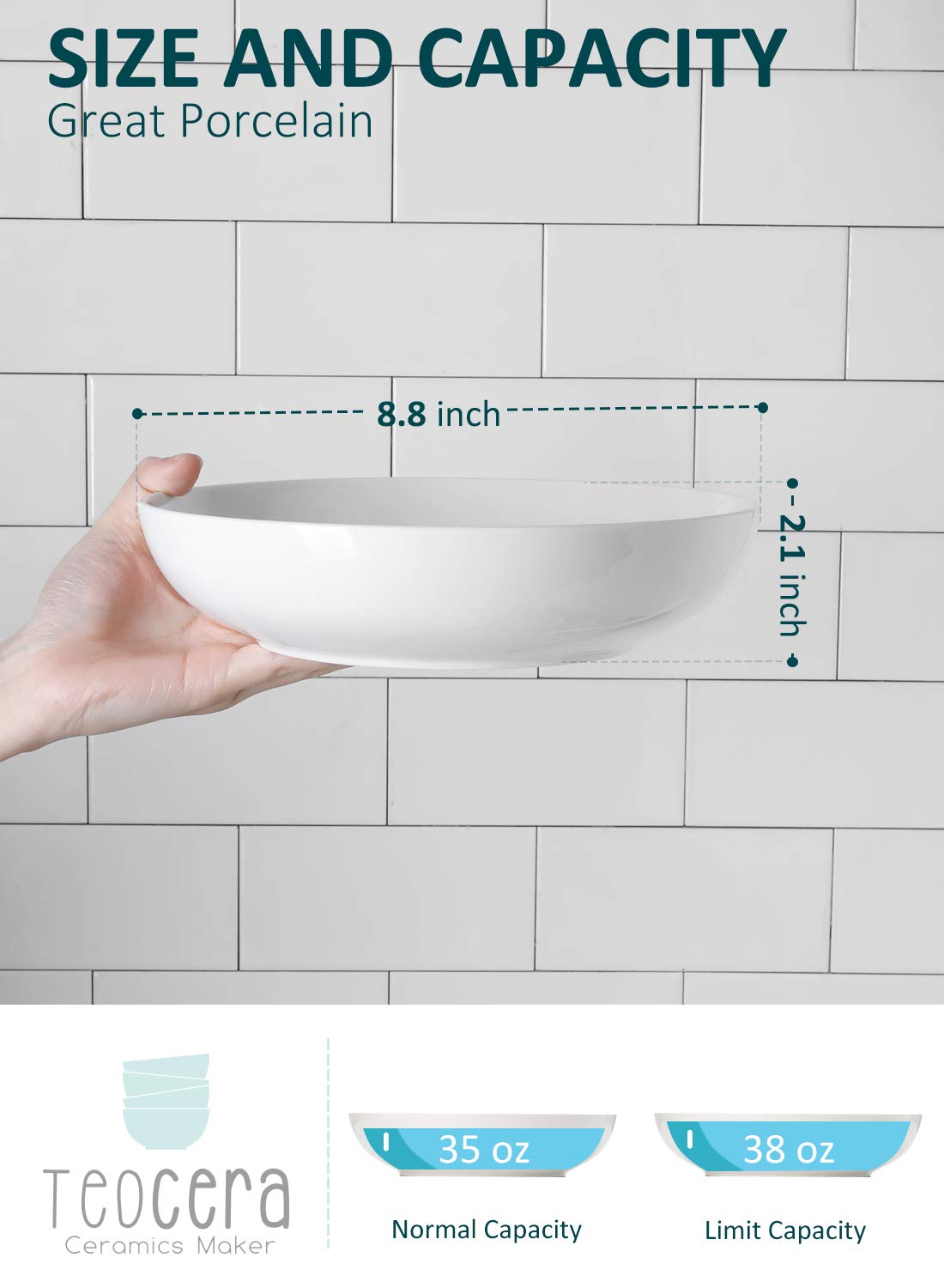 White Pasta Bowls Set of 4 and Jumbo Mugs Set of 4 R890035