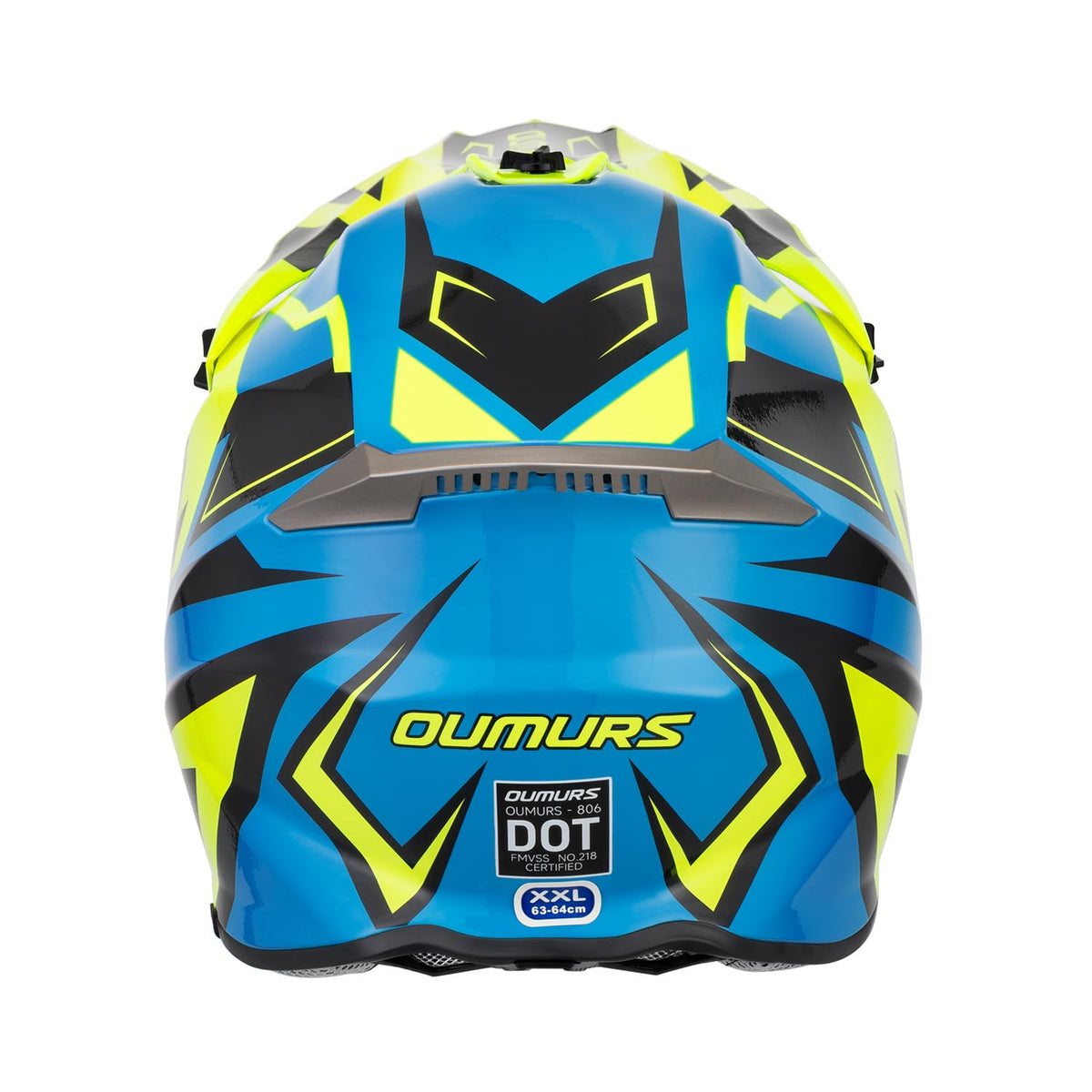Adult ATV Dirt Bike Helmet with Goggles Gloves & Mask Adjustable Sun Visor O544266