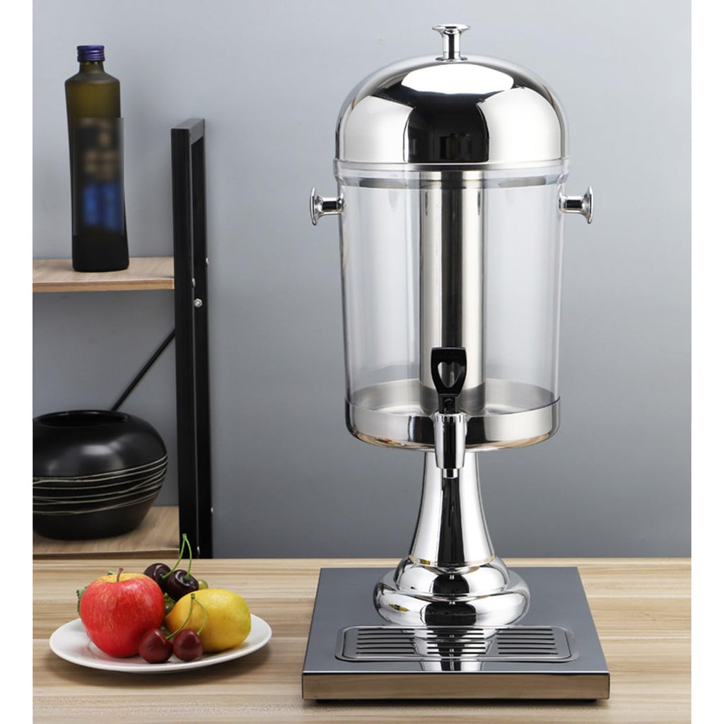 Stainless Steel Beverage Dispenser with Stand 24L H269802