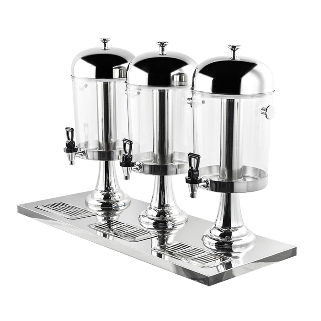 Stainless Steel Beverage Dispenser with Stand 24L H269802
