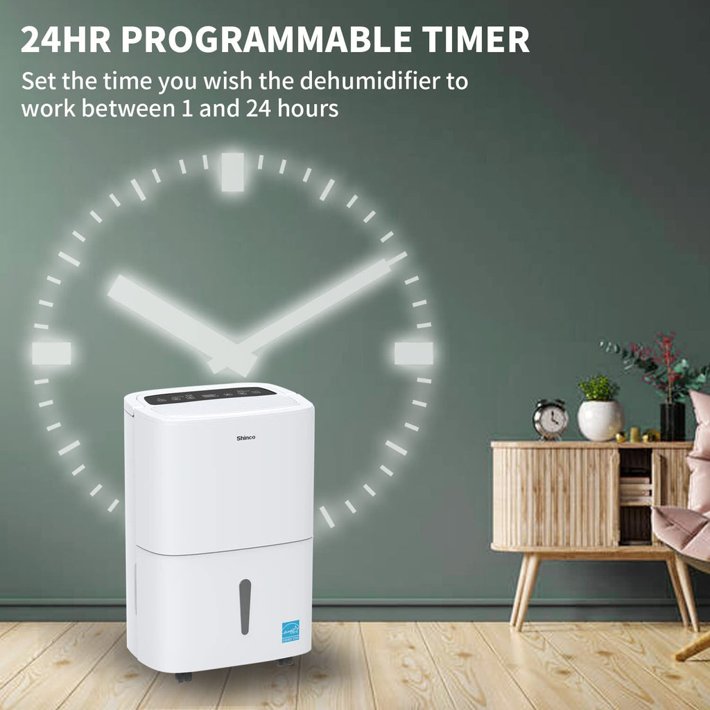 6,000 Sq.Ft Energy Star Dehumidifier with WIFI W987464