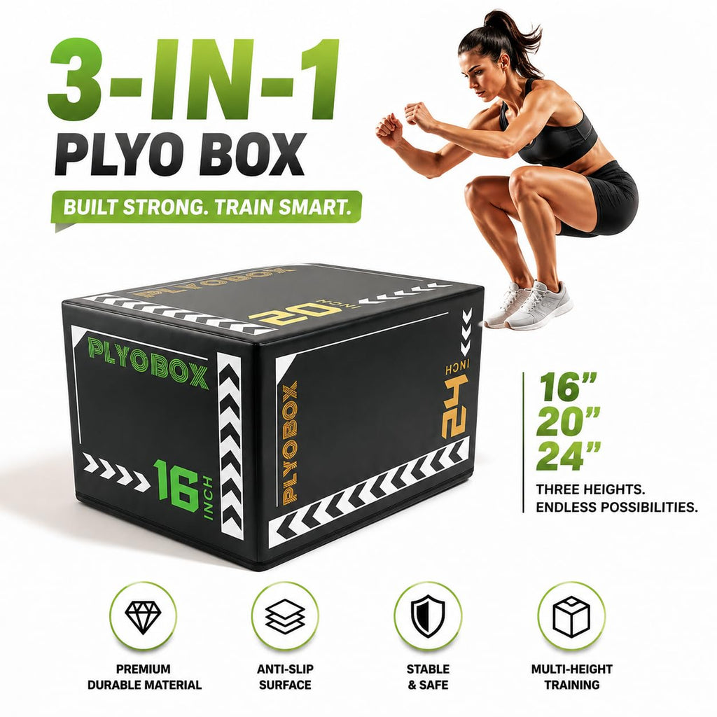3 in 1 Foam Plyo Box Z8274