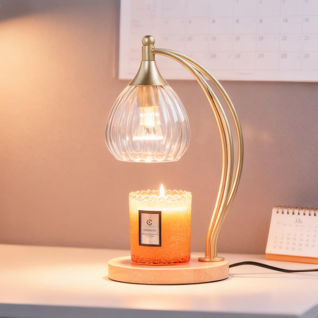 Dimmable Candle Warmer Lamp with Timer C8221