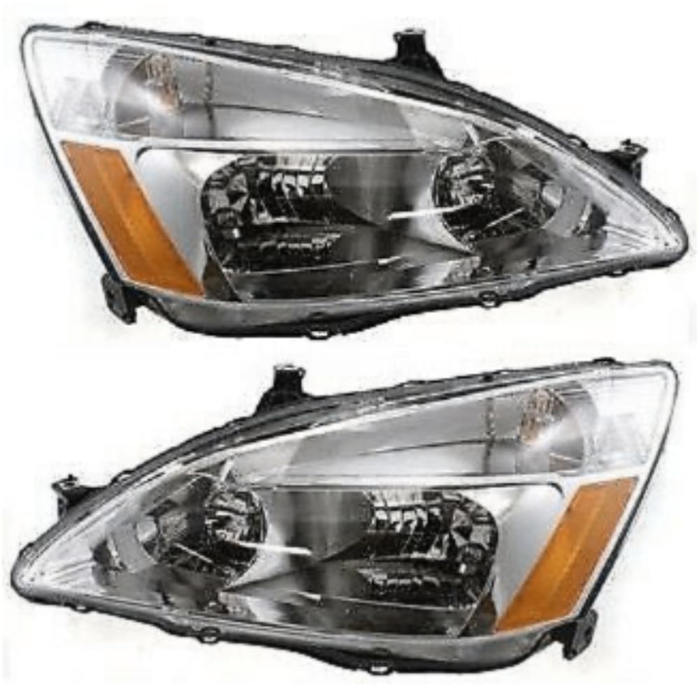 Headlight Set Left Right Clear Lens F934179