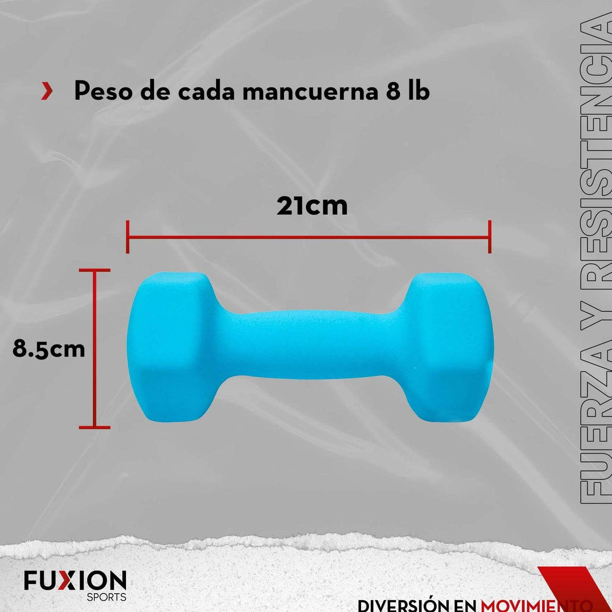 Neoprene Dumbbell Hand Weights Set of 2 J193
