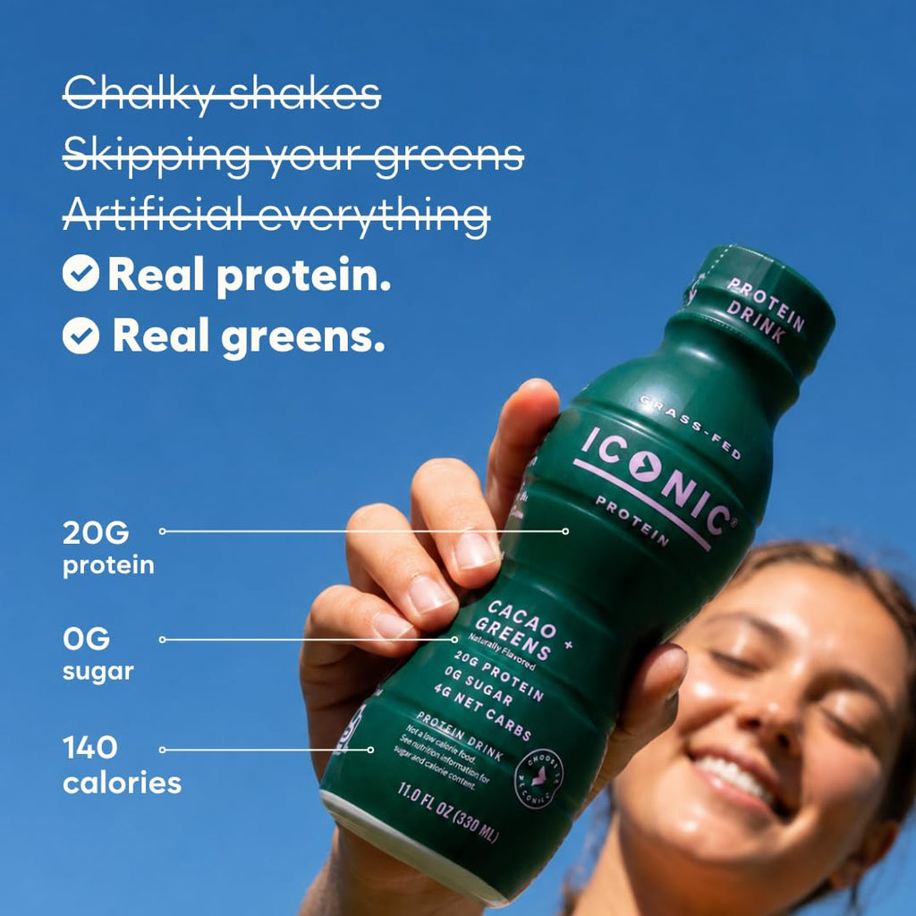 Cacao + Greens Protein Shake 12 Pack I807587