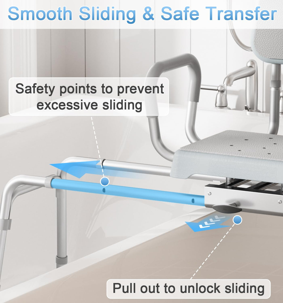 Sliding Shower Chair G21866