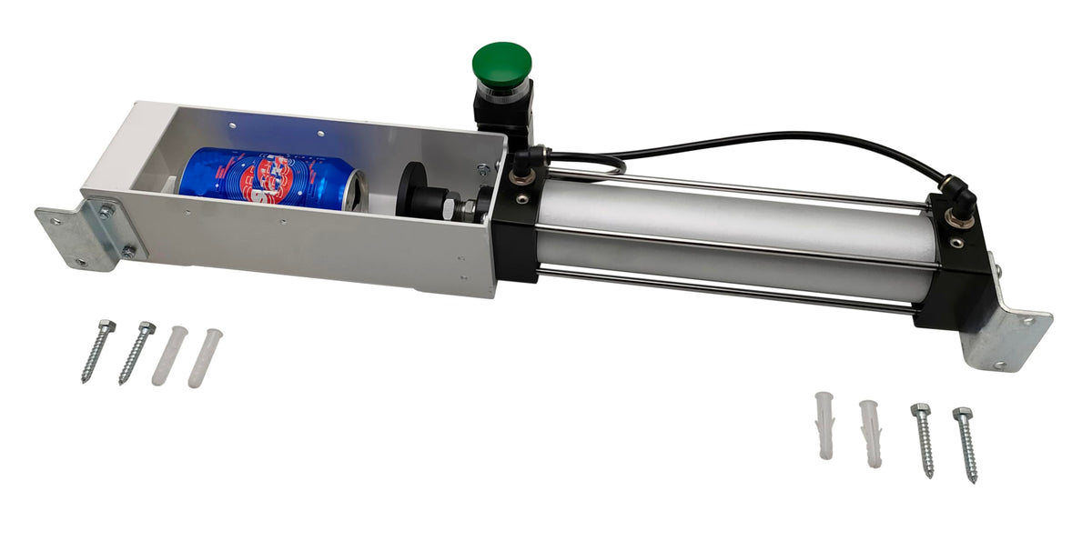 Wall Mounted Can Crusher With Pneumatic Cylinder M371650