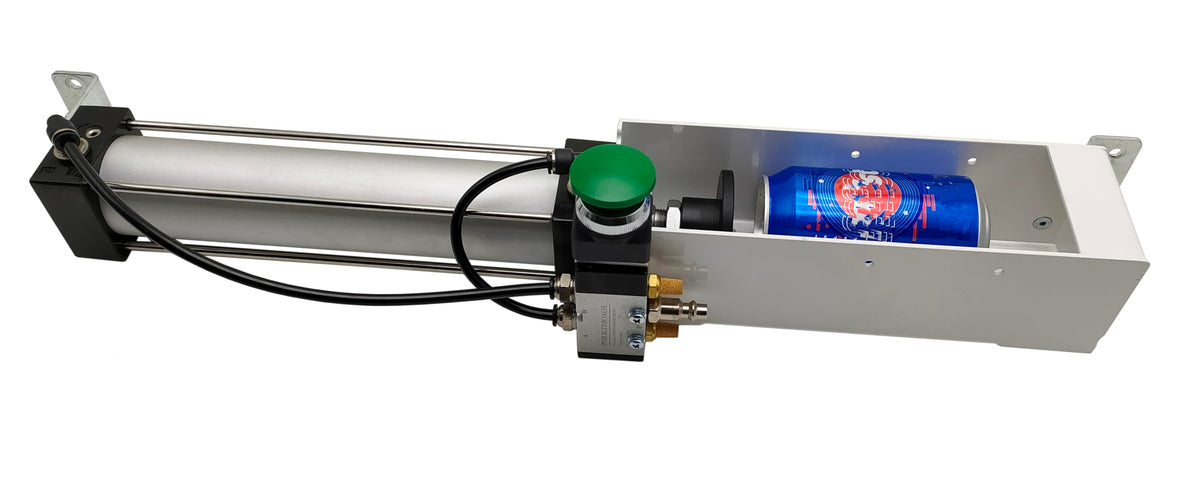 Wall Mounted Can Crusher With Pneumatic Cylinder M371650