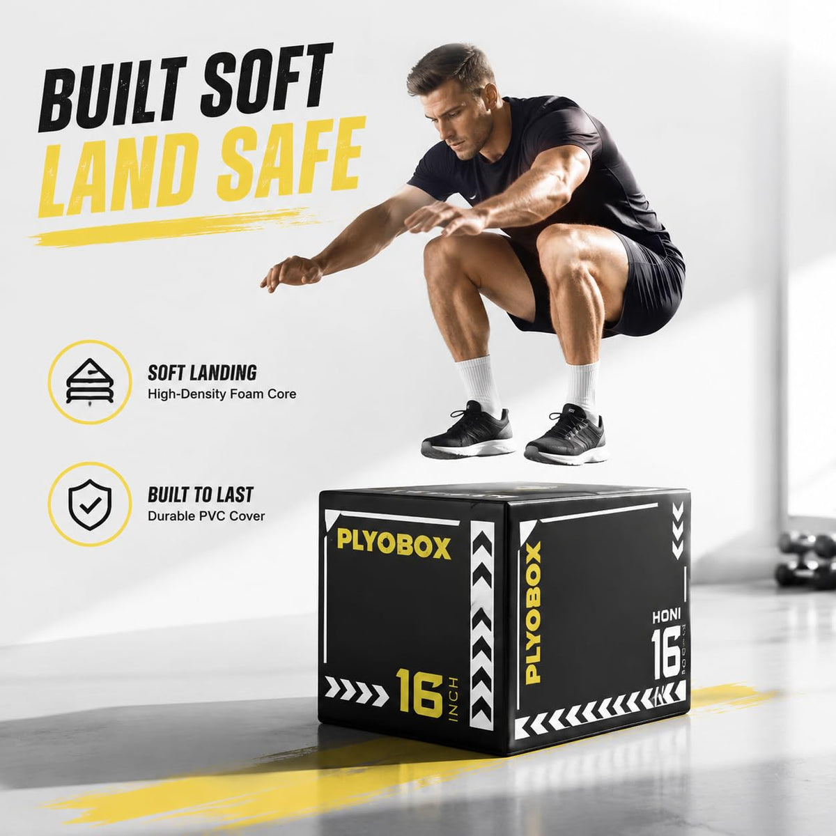 3 in 1 Foam Plyo Box Z8274