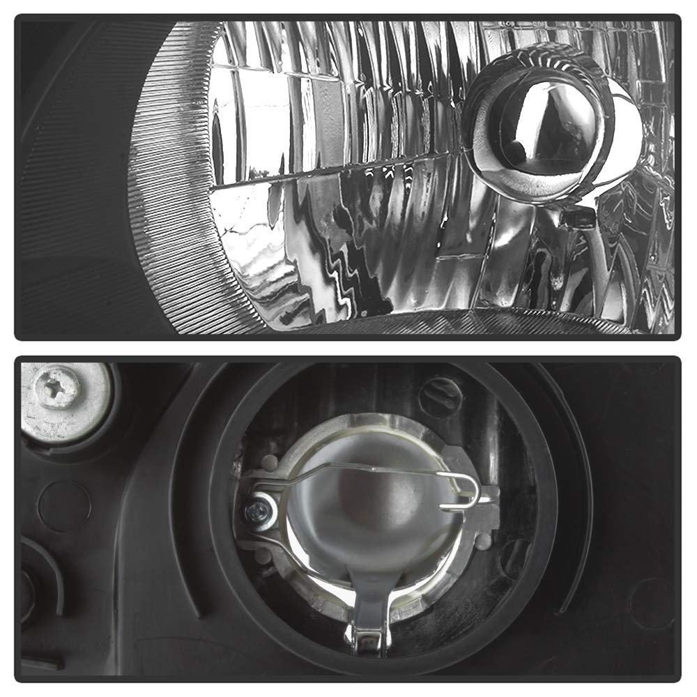 2002-2004 Honda CRV Black Housing Headlights Driver & Passenger M773271
