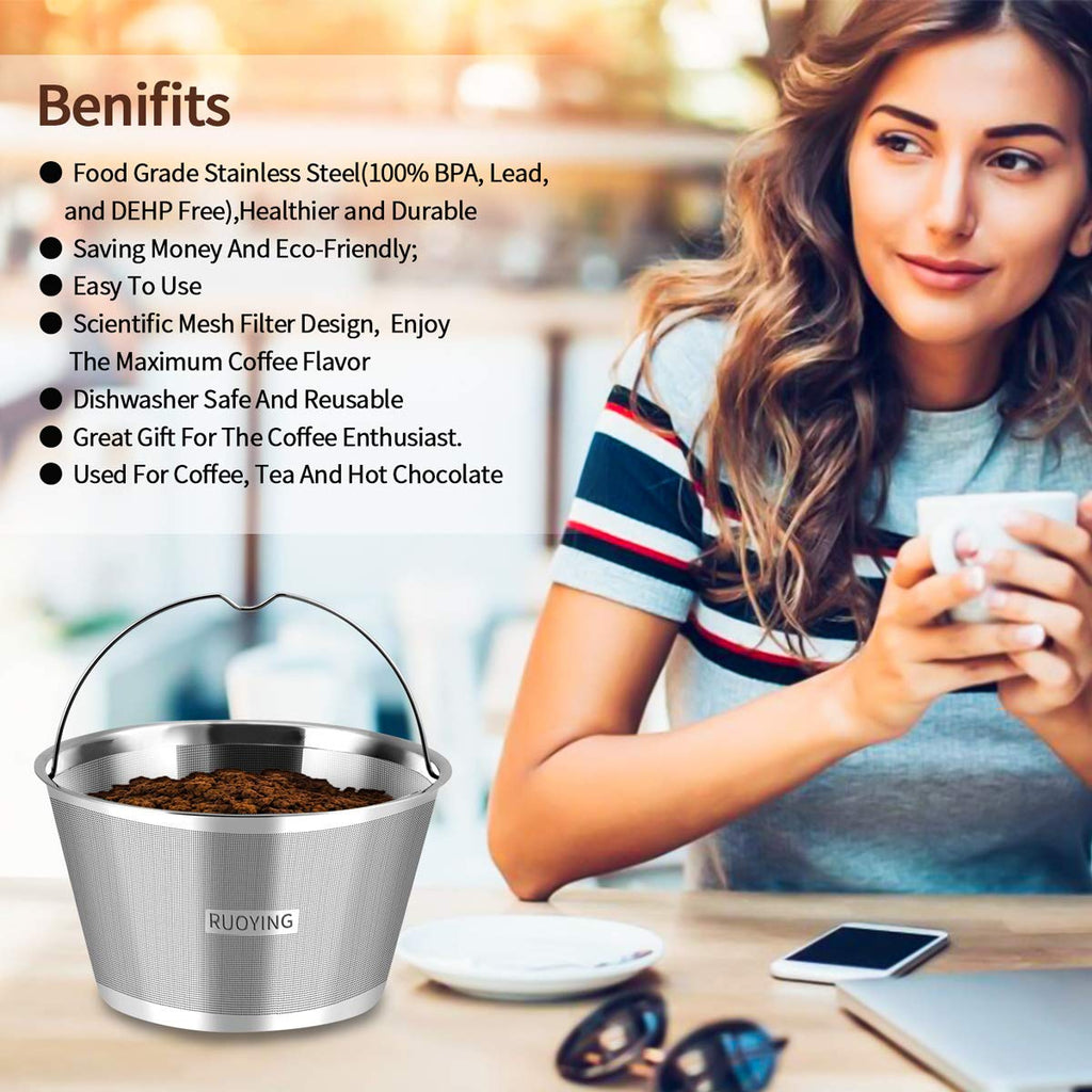 Reusable Stainless Steel Coffee Filter I85987