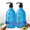 Hydrating Shampoo and Conditioner Set with Shea Butter & Avocado Oil R650769
