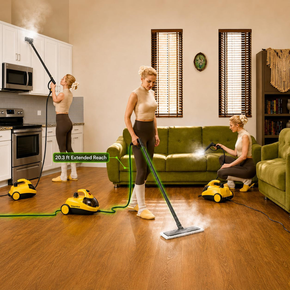 Heavy Duty Steam Cleaner 2L Tank C930