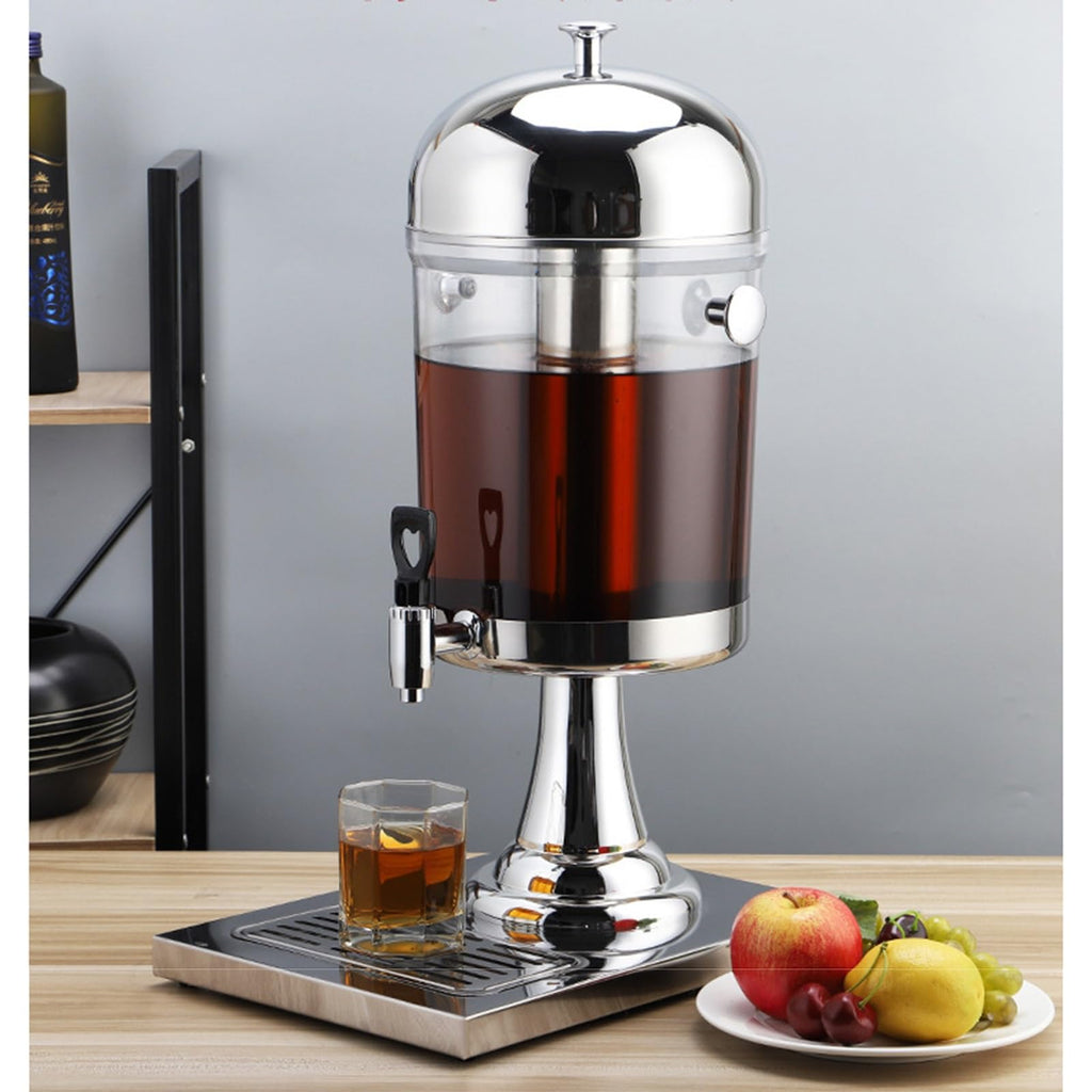 Stainless Steel Beverage Dispenser with Stand 24L H269802