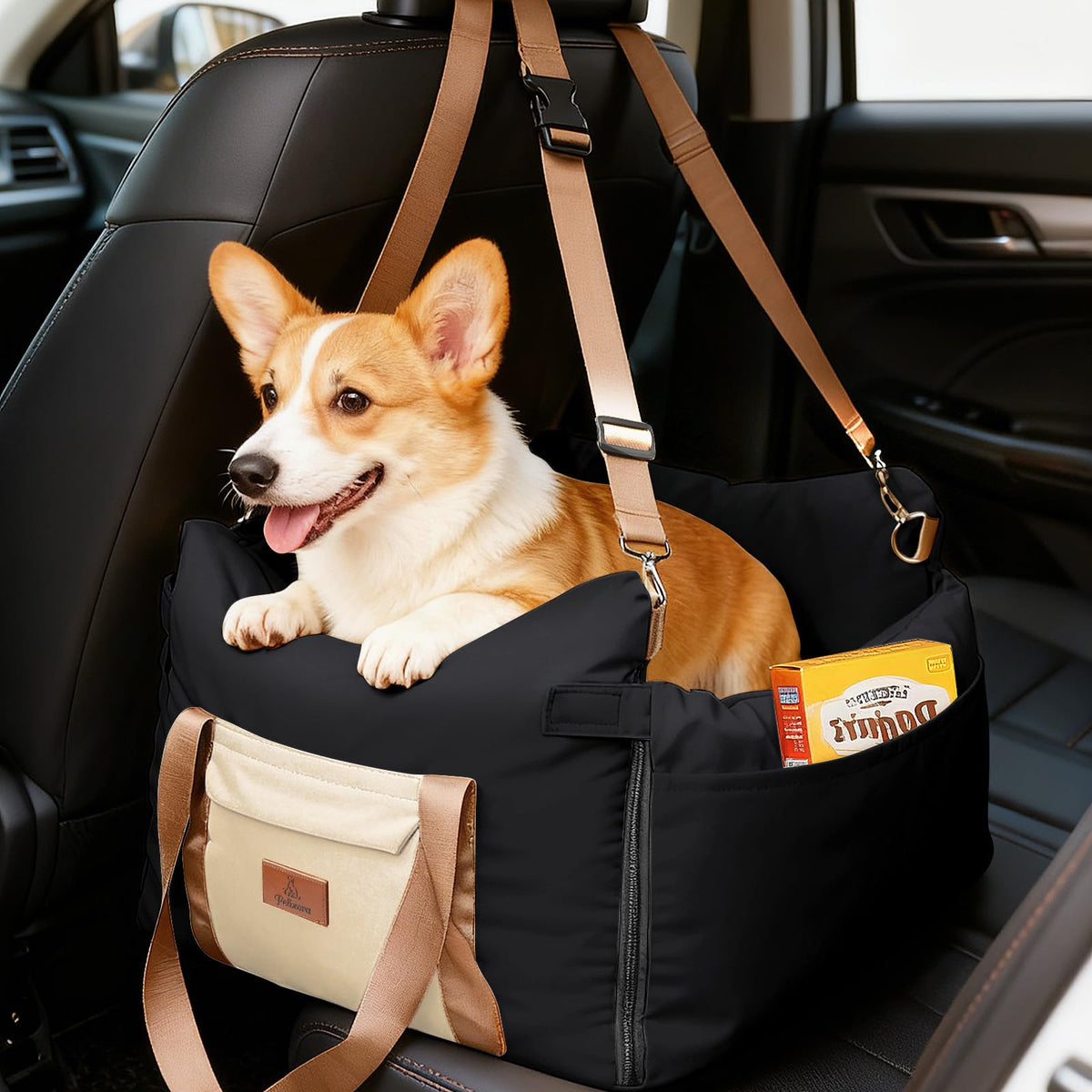 Dog Car Seat for Small Dogs Under 25 lbs V13400