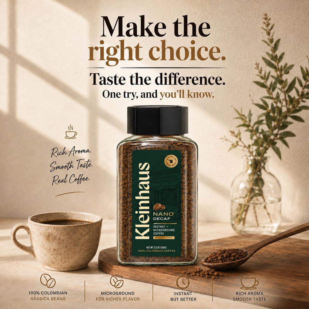 Decaf Medium Roast Instant Coffee 3.5 oz Jar Z1028