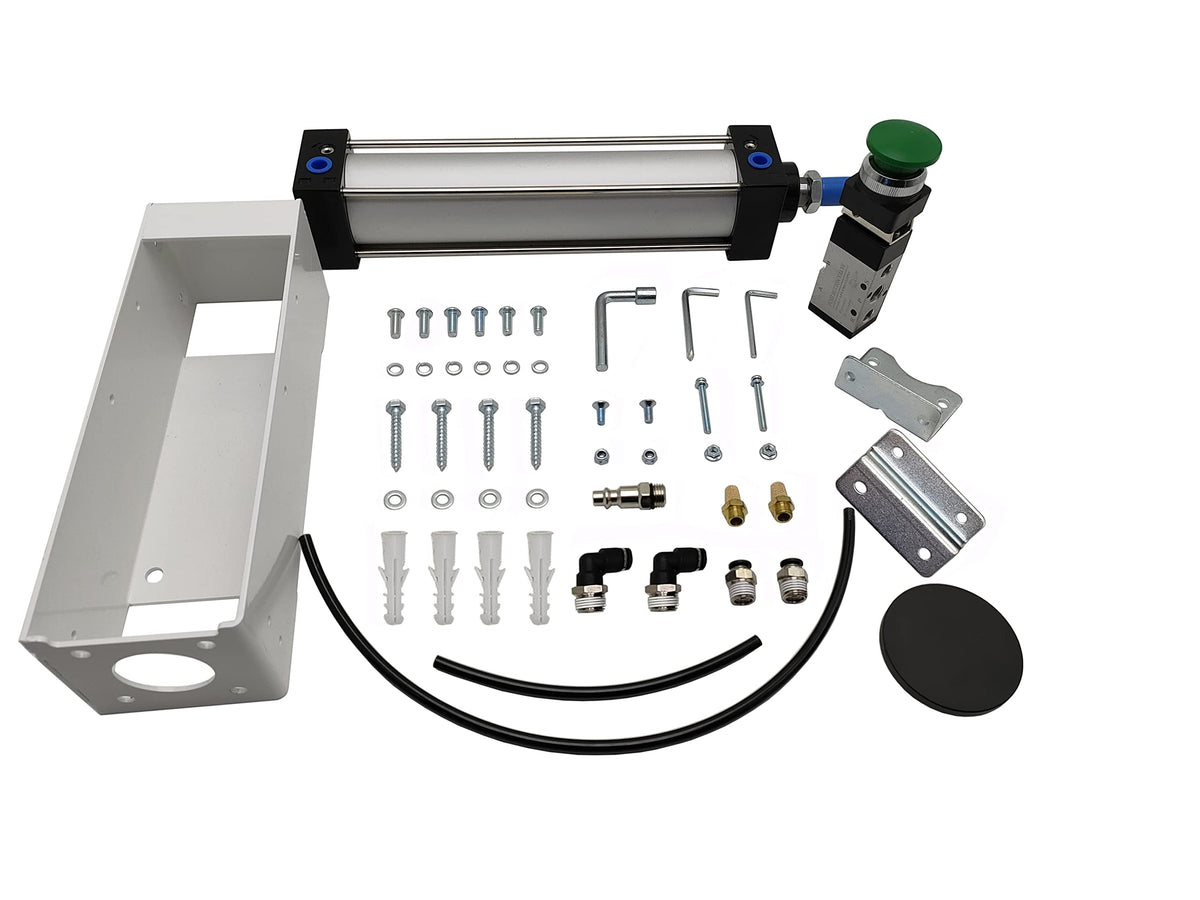 Wall Mounted Can Crusher With Pneumatic Cylinder M371650