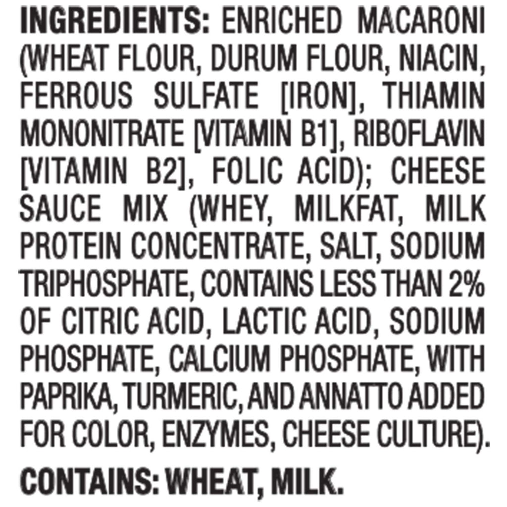 Macaroni & Cheese Dinner 24 ct 7.25 oz H5770