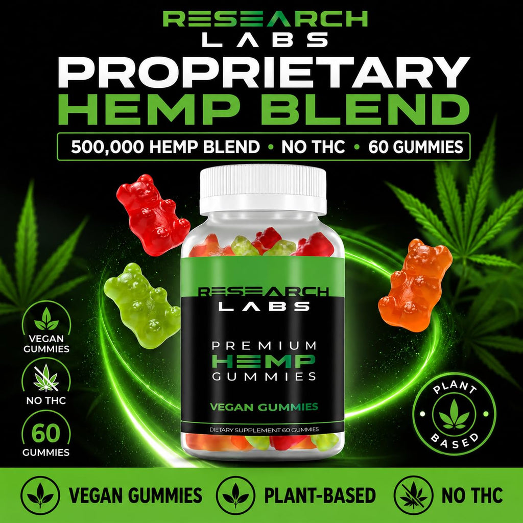 Premium Hemp Gummies 120 Count V6247