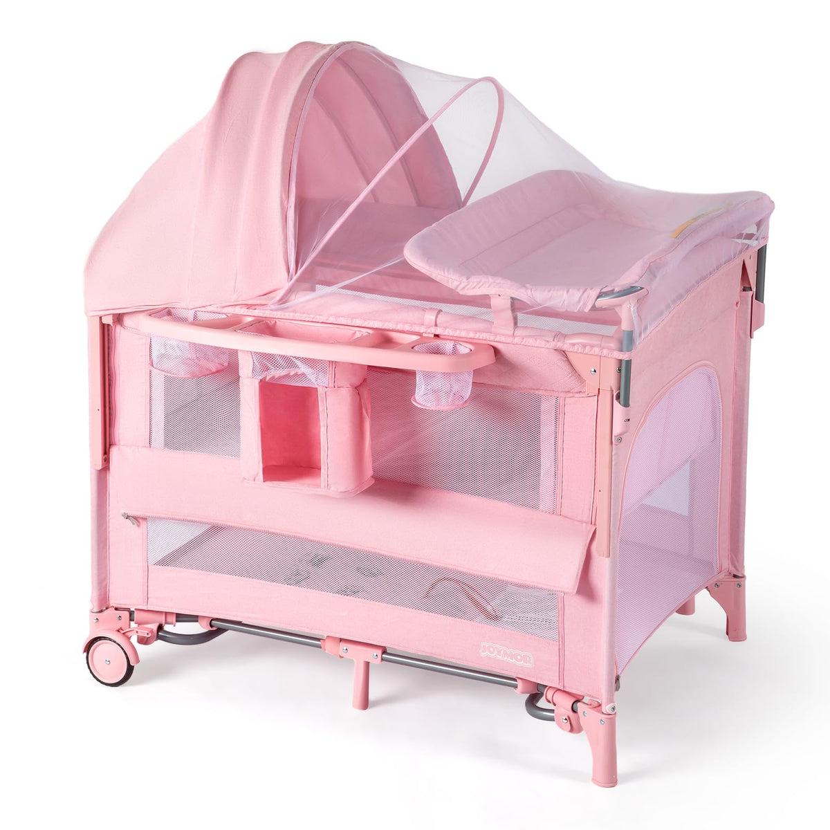 9 in 1 Bedside Bassinet with Changing Table X198
