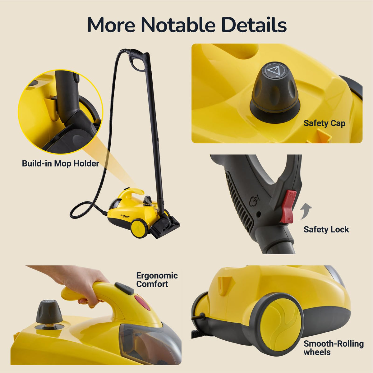 Heavy Duty Steam Cleaner 2L Tank C930