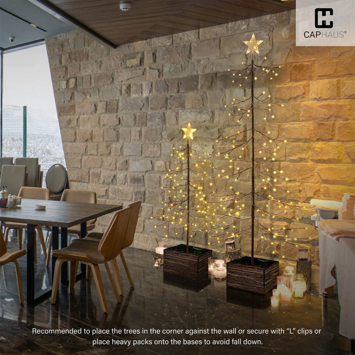 8 Ft Pre-Lit Twinkling Christmas Tree with Lights A9467
