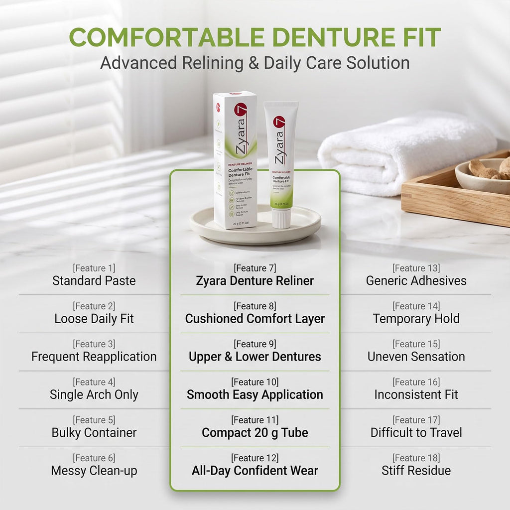 Denture Adhesive for Upper and Lower G1110