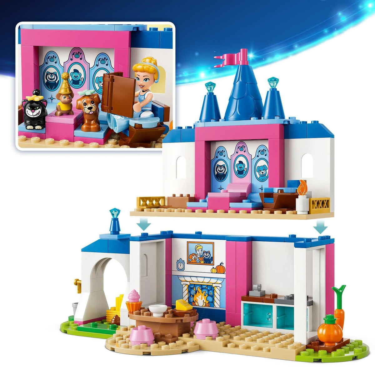 Lego Disney Princess Blocks Educational Toys L1761