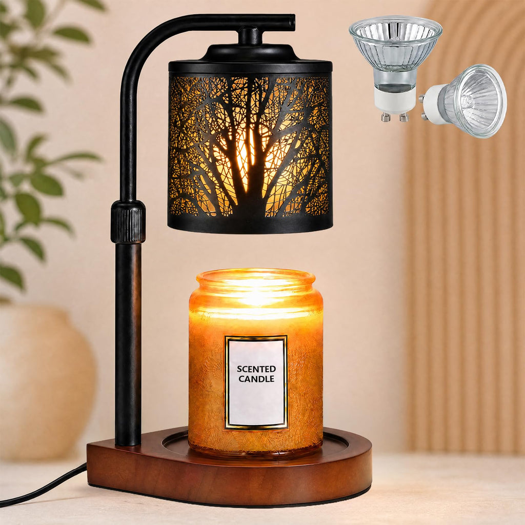 Candle Warmer Lamp with Timer & Dimmer L676286